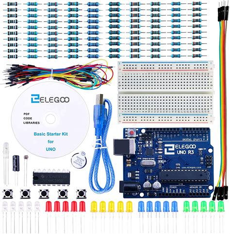 Buy Elegoo Uno Project Basic Starter Kit With Tutorial And Uno R Board