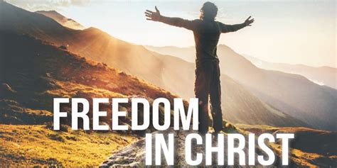 What Does Freedom In Christ Look Like