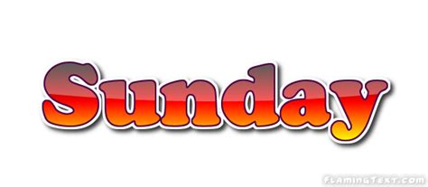 Sunday Logo Logodix