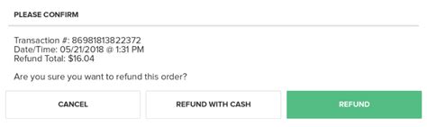 Cash app payments are sent instantly to the recipient, but it's not entirely impossible for a payment to be canceled. How to issue a cash refund for a non-cash tender