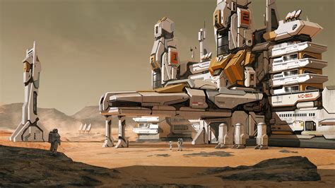 Artstation Mars Colony 1