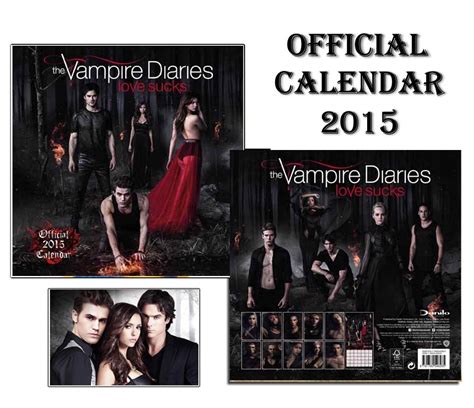 Vampire Diaries Calendar Printable Word Searches