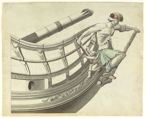 Le San Culote Sans Culotte Figurehead Revolutionary French Ship Circa Royal Museums