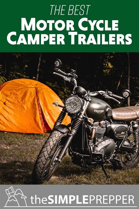 5 Best Motorcycle Camper Trailers Motorcycle Camper