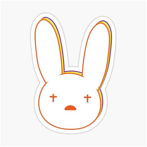 Bad Bunny Los Sticker By Fabell Redbubble