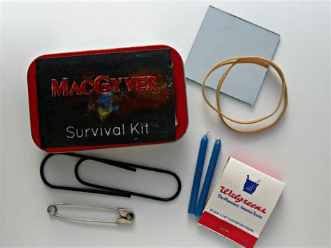Macgyver Survival Kit And Now I Am Good To Gooooops