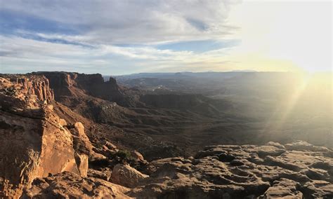 Sunset At Island In The Sky Canyonlands National Park Oc