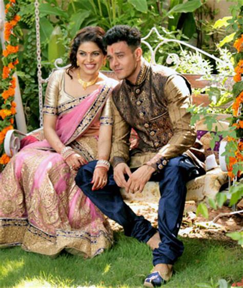 Anirudh has been part of many shows, but this time viewers will see a new avtar of him. PIX: TV actor Anirudh Dave gets engaged - Rediff.com movies