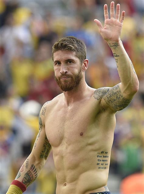 Real Madrid Star Sergio Ramos Snapped Naked With Boots Covering Modesty As Cringe Worthy Old