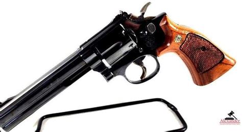 SMITH AND WESSON MODEL 16 4 REVOLVER 32 MAGNUM 6 BARREL DOUBLE