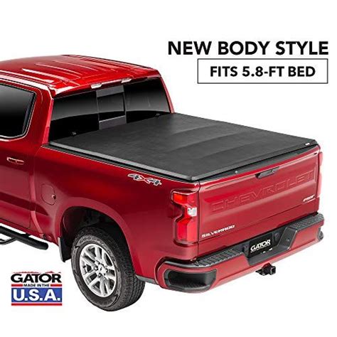 Gator Etx Soft Tri Fold Truck Bed Tonneau Cover 59115 2019 Chevy