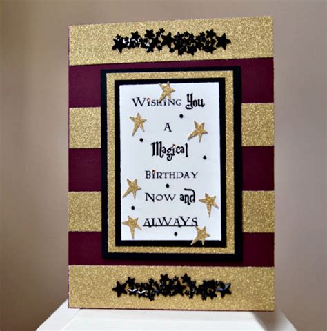 There are witches and wizards, hags and … The Answer Is Chocolate: Harry Potter Birthday Card