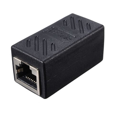 Rj45 Female To Female Network Ethernet Lan Connector Adapter Coupler