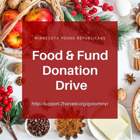 Food And Fund Donation Drive Minnesota Young Republicans