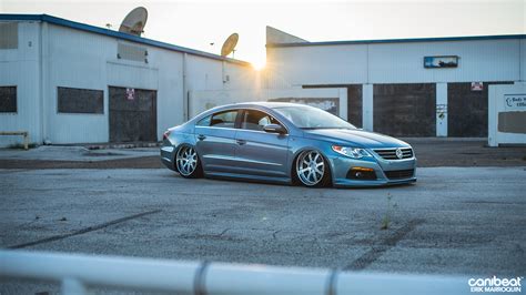 Stanced Volkswagen Passat Cc R Line Is A Vip Beauty Autoevolution