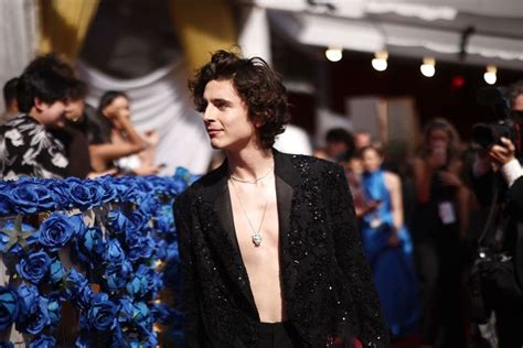 Timothee Chalamet Wore Womenswear At The Oscars