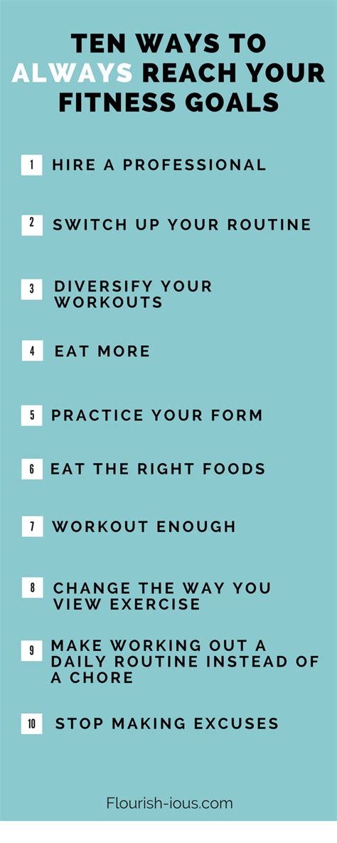 10 Surefire Ways To Reach Your Fitness Goals Fitness Goals You Fitness Workout