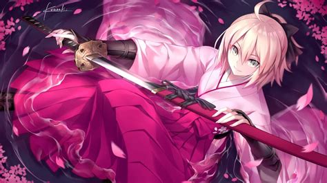 Anime Girl Katana 4k 4625 Wallpaper