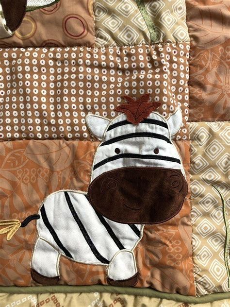 Cocalo baby jacana jungle theme bed skirt for crib and toddler bed. CoCaLo Jacana Crib Nursery Baby Blanket Pink Safari
