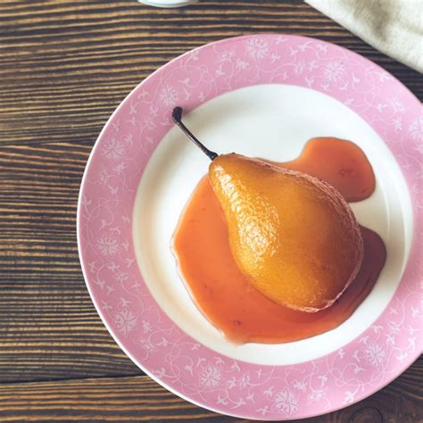 Sweet Poached Pears Recipe