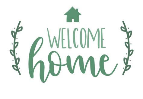 Welcome Home Home Sweet Home Free Icon Transparent Png Download