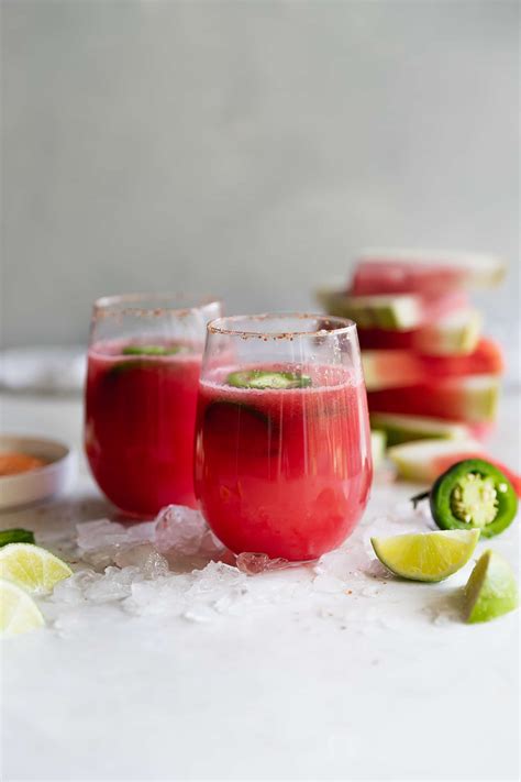 Spicy Tequila Watermelon Punch A Sassy Spoon