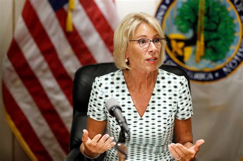 Devos Says She Will Revisit Obama Era Sexual Assault Policies The New