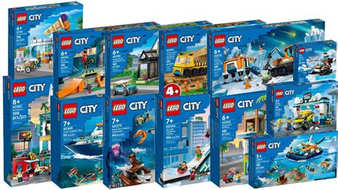 All Lego City Sets Summer 2023 Compilationcollection Speed Build Youtube
