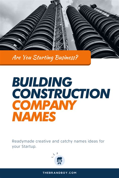 We did not find results for: 360+ Best Building Names and Ideas - theBrandBoy.Com ...