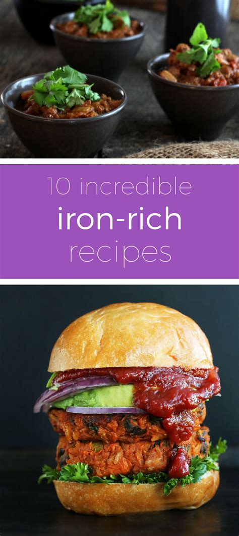 10 Iron-Rich Recipes to Beat Iron Deficiency | Iron rich ...