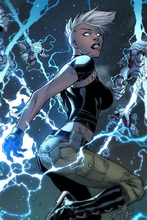 Ororo Munroe Earth Storm Marvel Comics Artwork Female Comic Characters