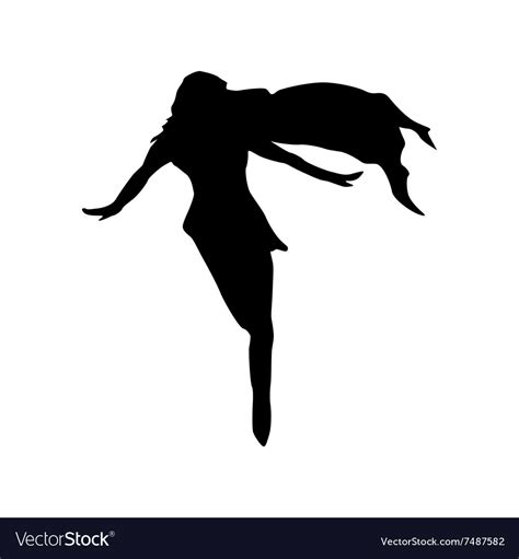 Woman Superhero Flying Silhouette Video Bokep Ngentot