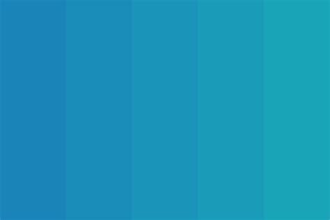 Blue Gradient Color Palette