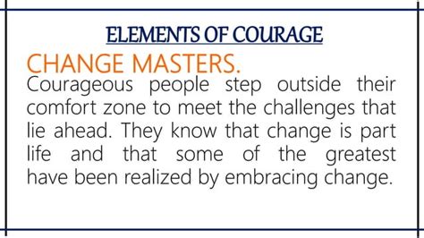 The Moral Courage Ppt