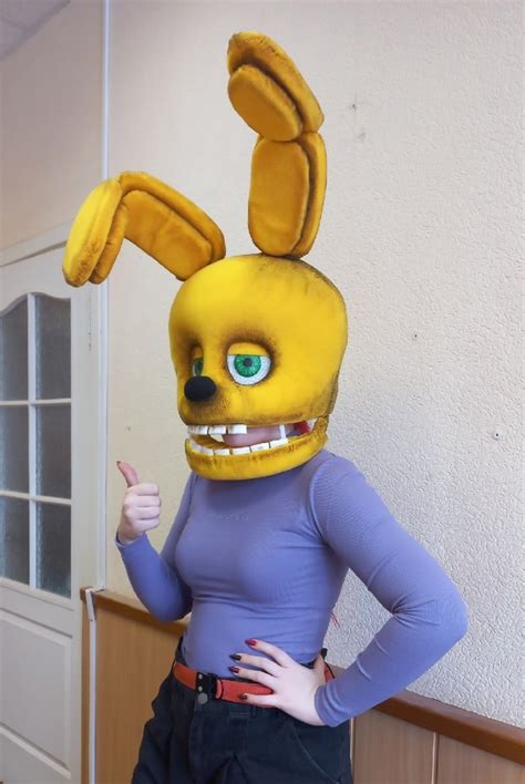 Spring Bonnie Costume Five Nights At Freddys Etsy Uk