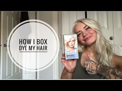 Garnier olia 4.0 dark brown permanent hair dye + 31 shades. How I Box Dye My Hair - YouTube