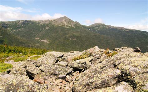 The Presidential Traverse Of New Hampshire Map Mountainzone