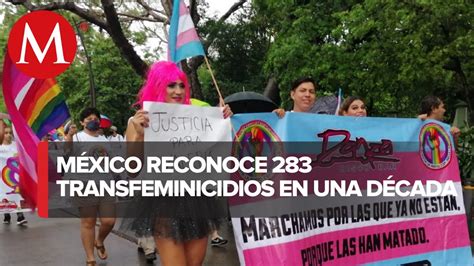 en una década fiscalías de méxico reconocen 283 transfeminicidios en todo el país youtube