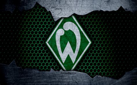 Hd werder bremen wallpapers für ihren pc, laptop oder tablet. Download wallpapers Werder Bremen, 4k, logo, Bundesliga ...
