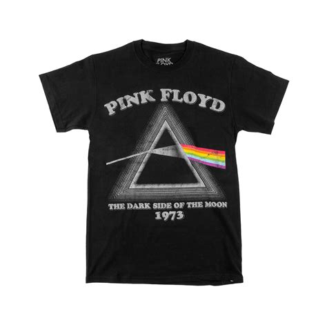 Pink Floyd DSOTM 1973 Black T Shirt Shop The Pink Floyd Official Store