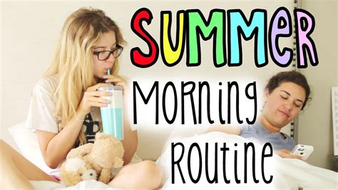 Morning Routine Summer Edition Youtube