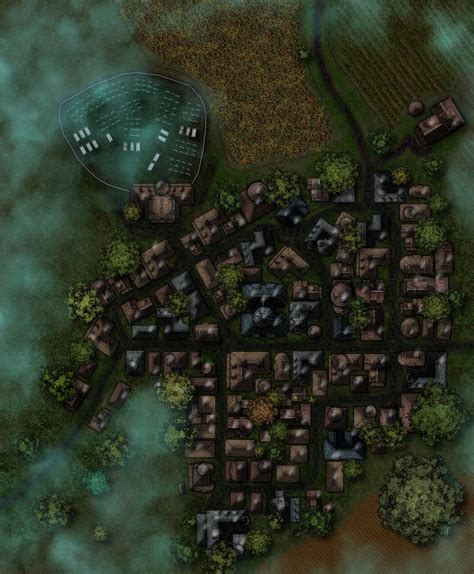 Village Of Barovia Inkarnate Create Fantasy Maps Online