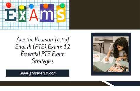 PTE Exam Strategies 12 Essential Points At FreePteTest Com