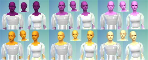 My Sims 4 Blog 6 New Fully Functioning Alien Skintones By The Simsperience