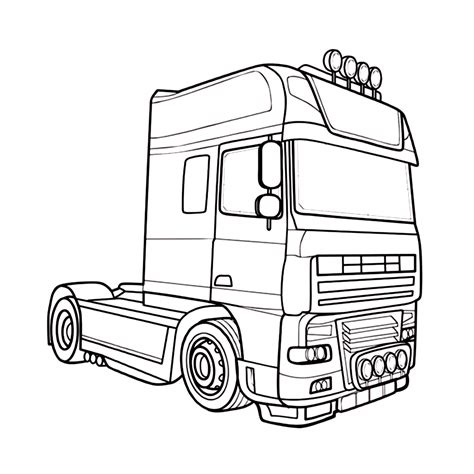Kleurplaat vrachtwagen scania model vrachtwagens kleurplaten. Leuk voor kids kleurplaat ~ Vrachtwagen (trekker) | Vrachtwagens, Vrachtauto, Kleurplaten