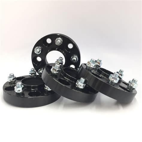 Customadeonly 2 Pieces 059 15mm Black Hub Centric Wheel Spacers Bolt