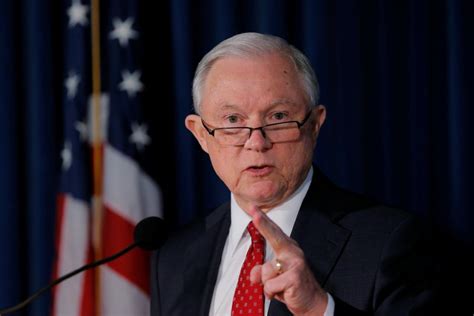 Us Attorney General Jeff Sessions Makes A Statement Regarding