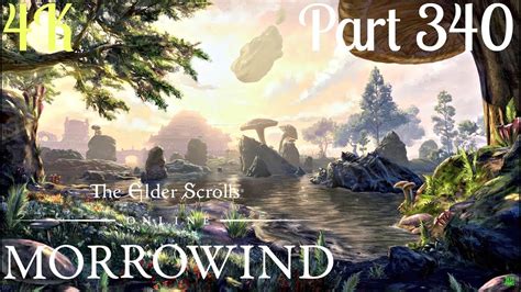 Eso Ps4 Pro 4k Morrowind Chapter Shashpilamat Part 340 Youtube