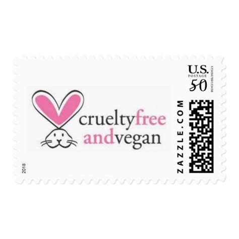 Cruelty Free And Vegan Custom Postage Stamps Custom