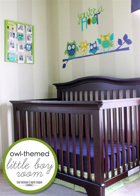 Owl single duvet by catherine lansfield, purple pencil pleat curtains, owl wallpaper feature wall by catherine lansfield, pink rug. Owl-Themed "Little Boy Room" - Project Nursery